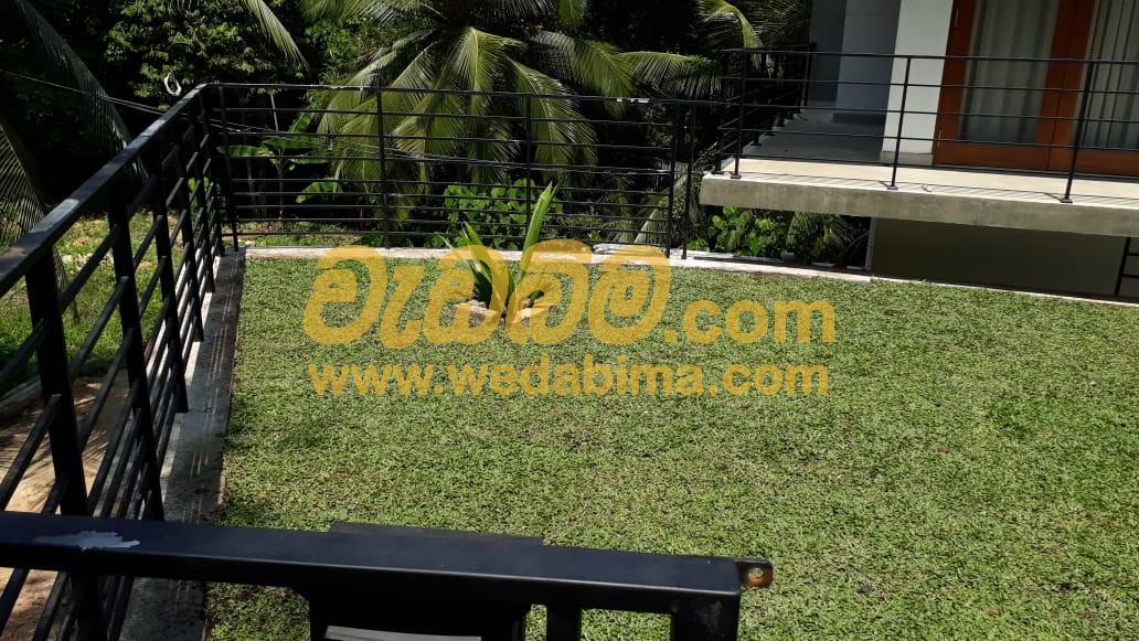 low budget simple home garden design in kegalle