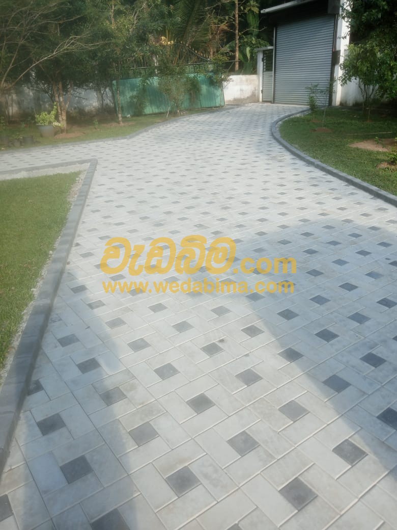 Interlock installation and paving designs sri lanka