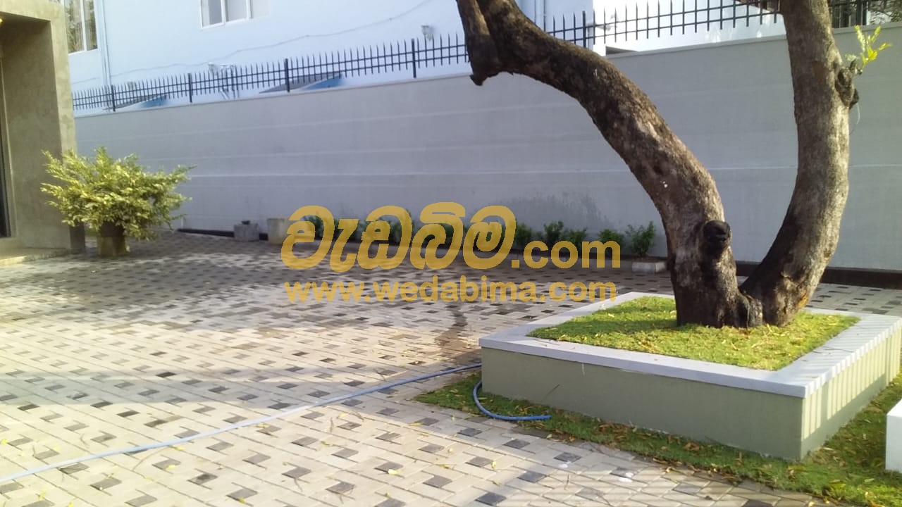 interlock paving contractors price in negombo