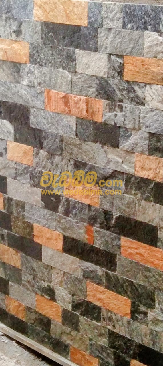 natural stone wall design srilanka