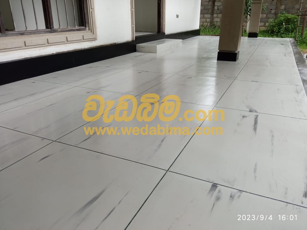 Titanium floor design Galle