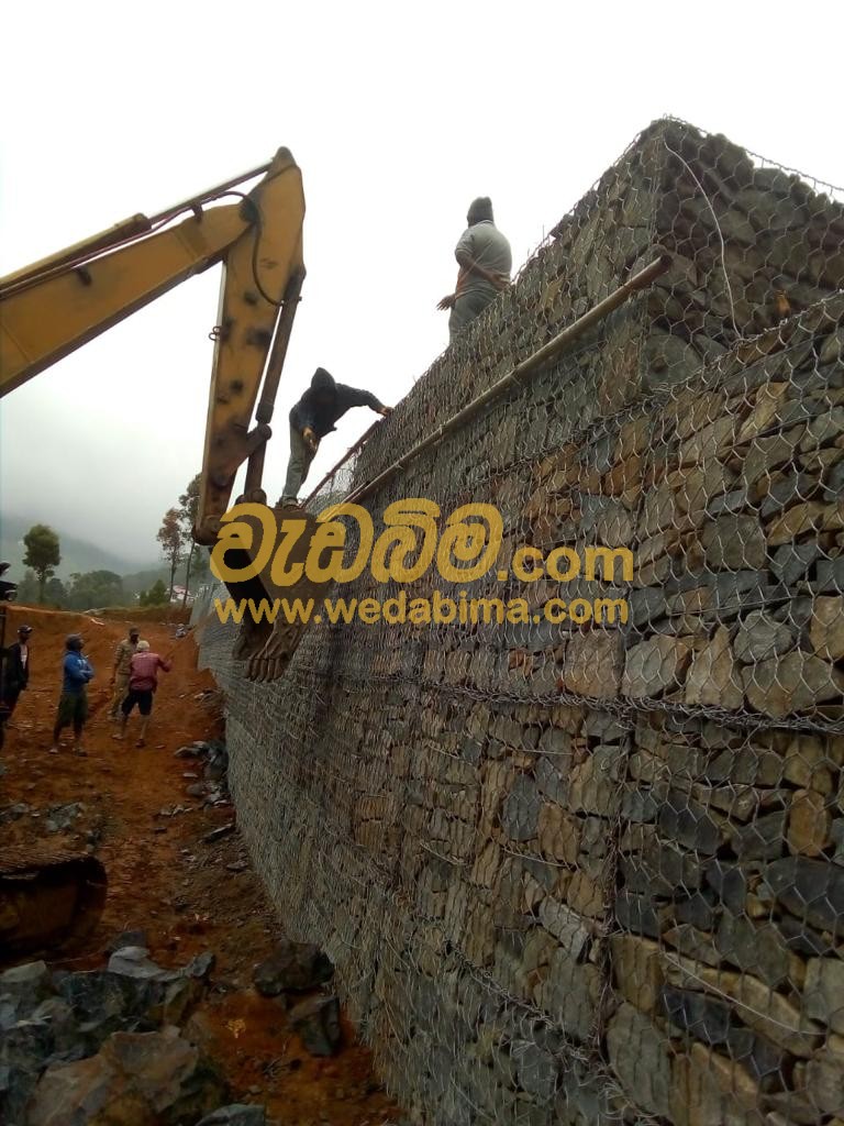 Gabion box Contractors in hokandara