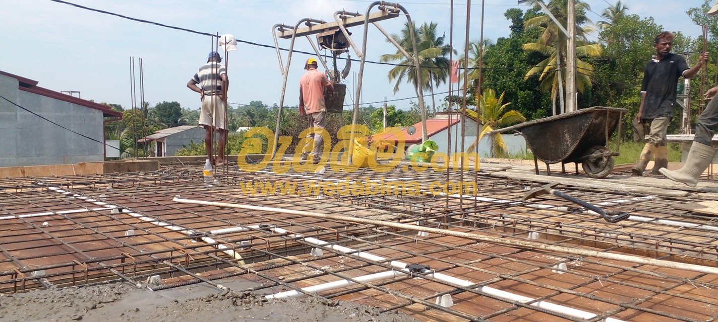 slab sattling works in sri lanka