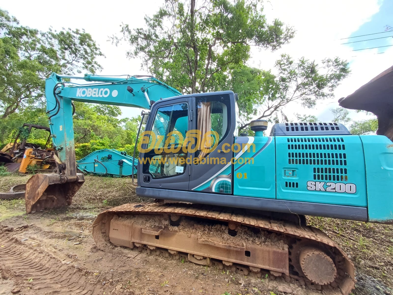 Excavator for rent in Sri Lanka