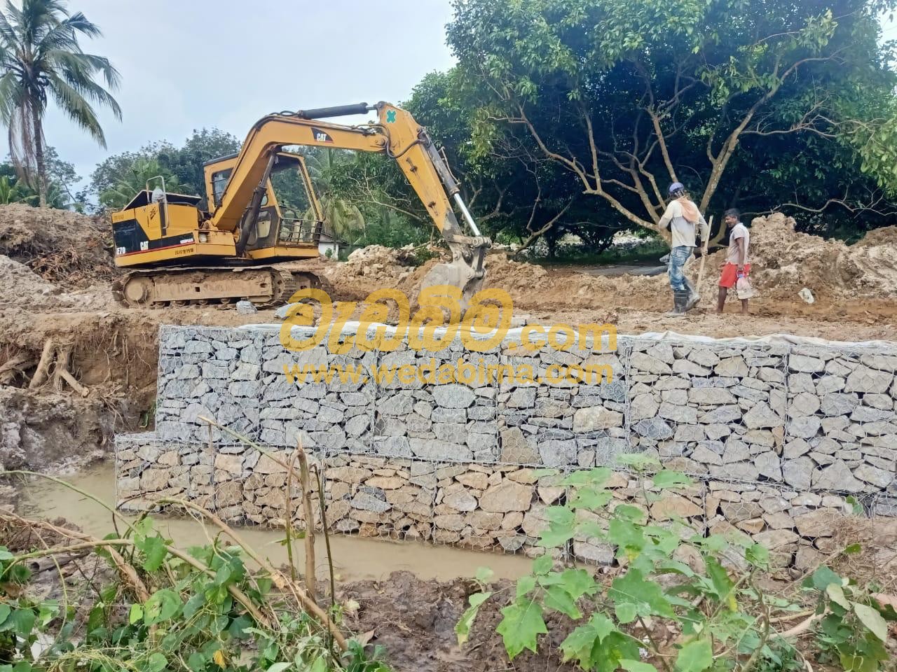 Gabion Wall Construction hokandara Price