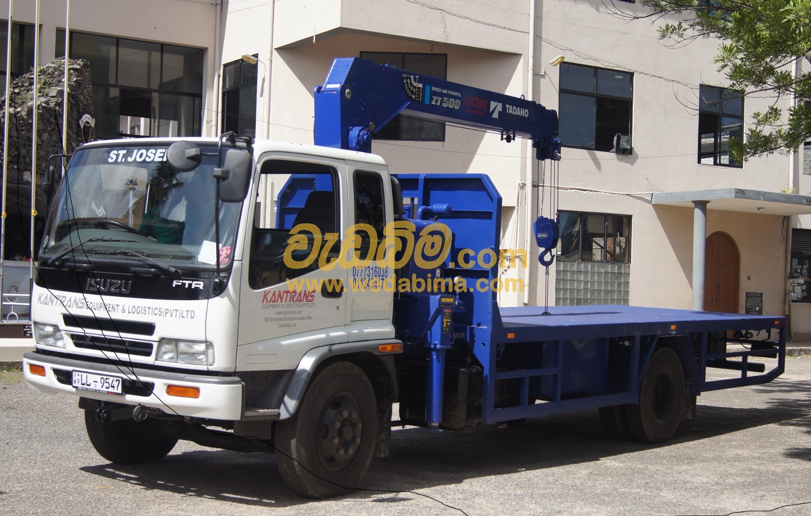 crane for hire sri lanka