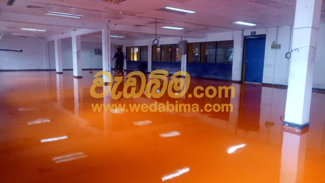 Metallic Color Epoxy Floors in Srilanka