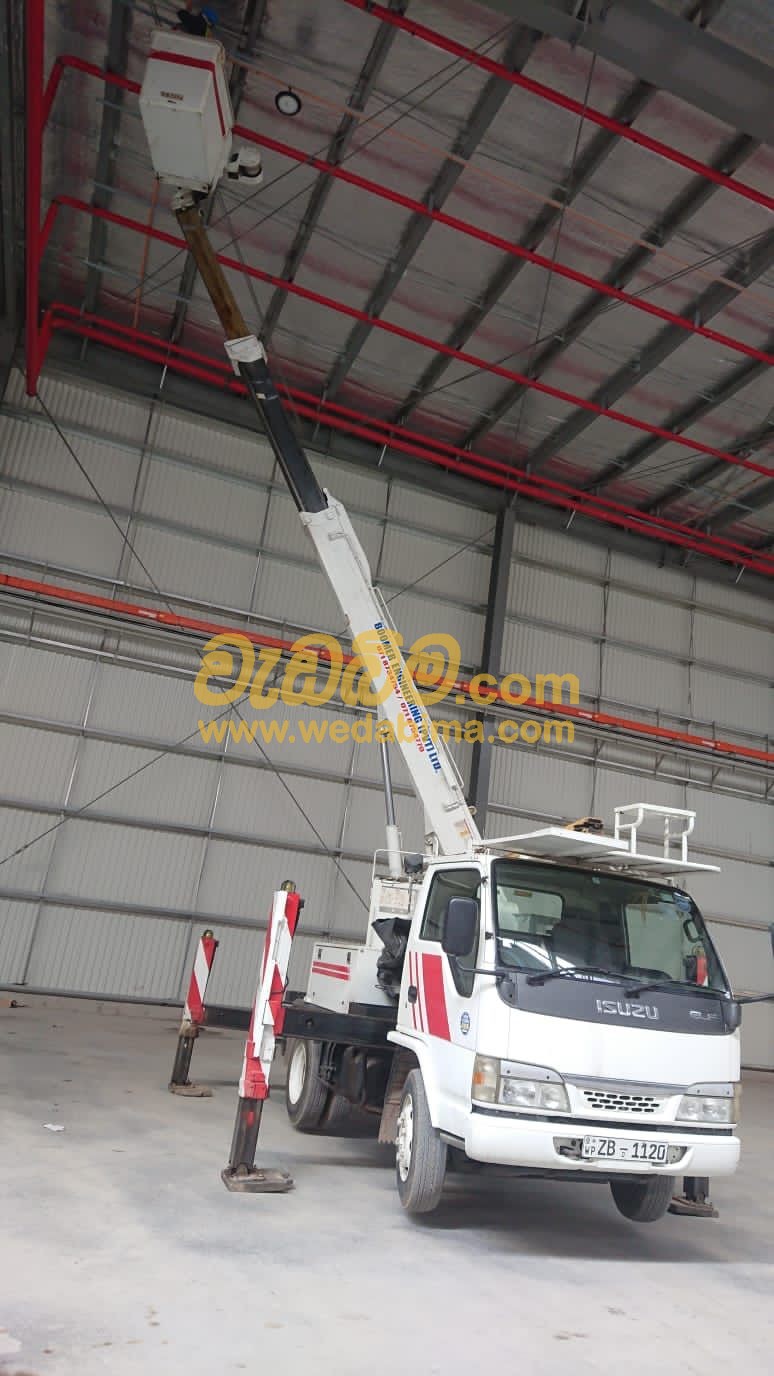 Man Lifting Truck for Rent in Sri Lanka