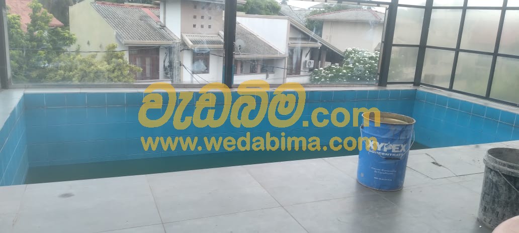 swimming pool waterproofing in sri lanka