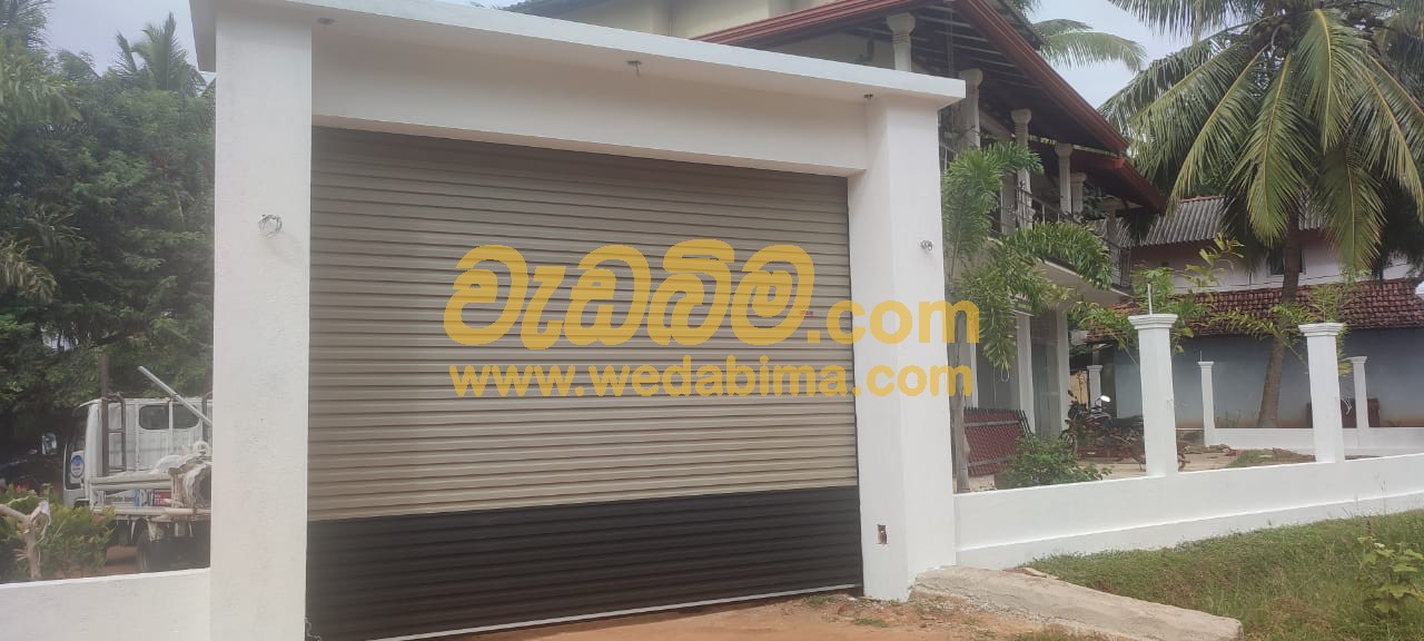 Roller Shutter Doors Installation Sri Lanka