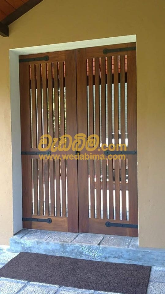 Wooden Door Prices - Kandy