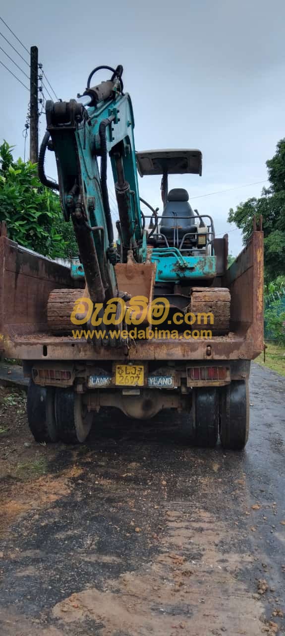 Excavator for hire - colombo