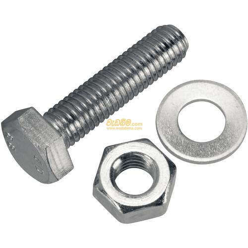 Hot Dip Galvanized Nuts, Bolts and Washers in Colombo