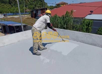 Rooftop Waterproofing Work Sri Lanka