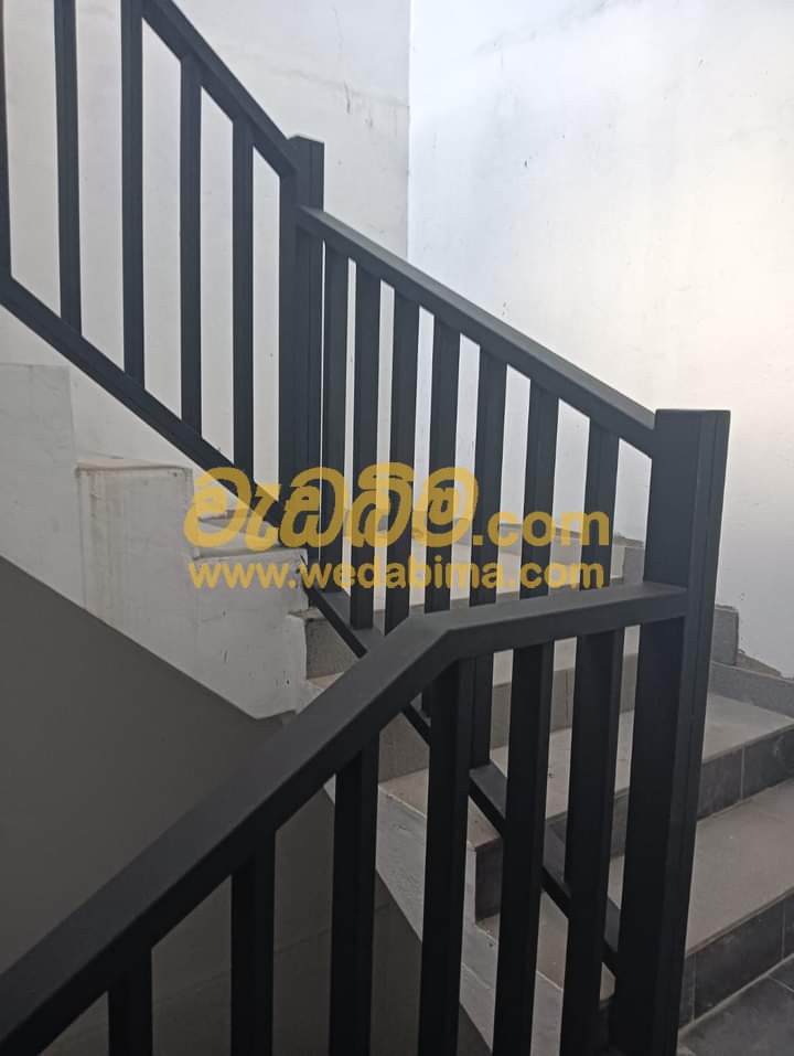 Steel staircase & Handrailing price in Sri lanka