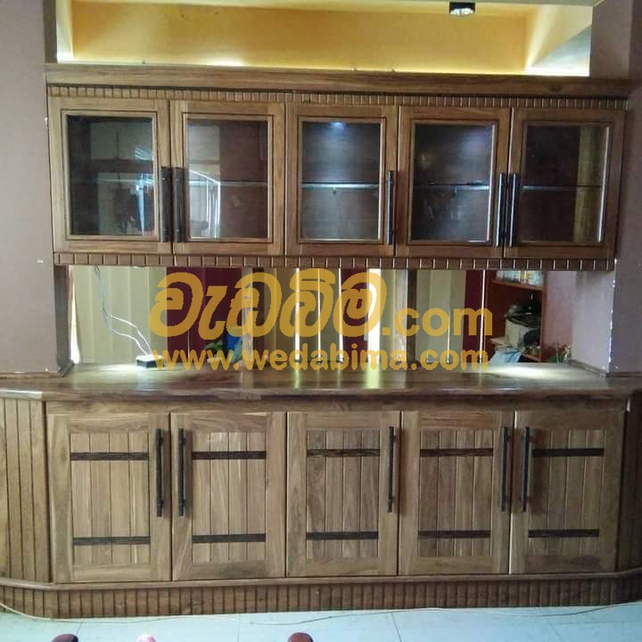 Wooden pantry cupboards prices in sri lanka