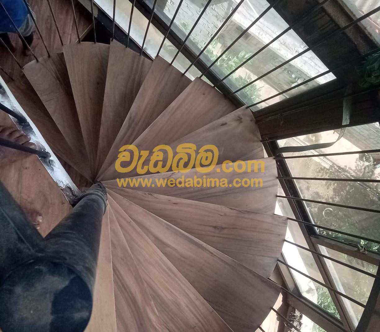 Cover image for Wooden Stairs Design in kandy