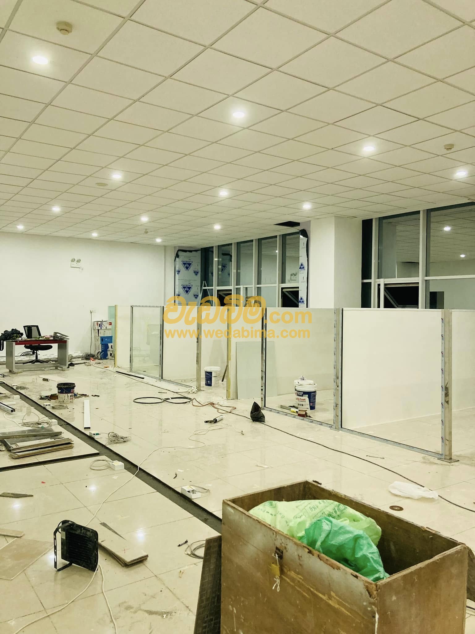 Glass partition price in Gampaha