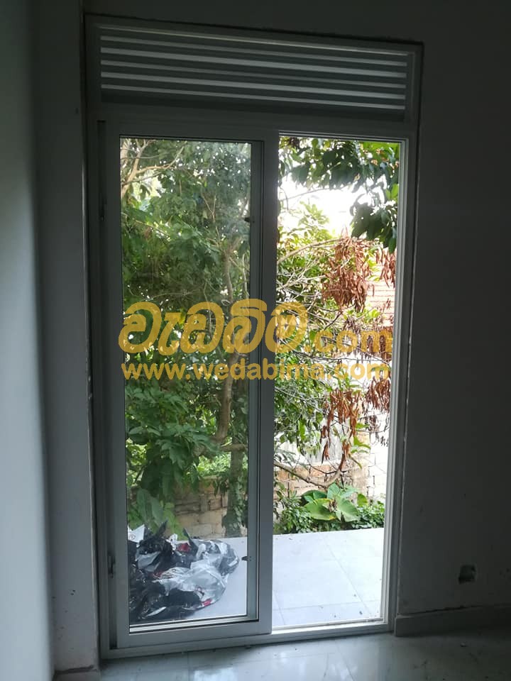 Aluminium doors - Nugegoda