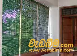 Bamboo blinds