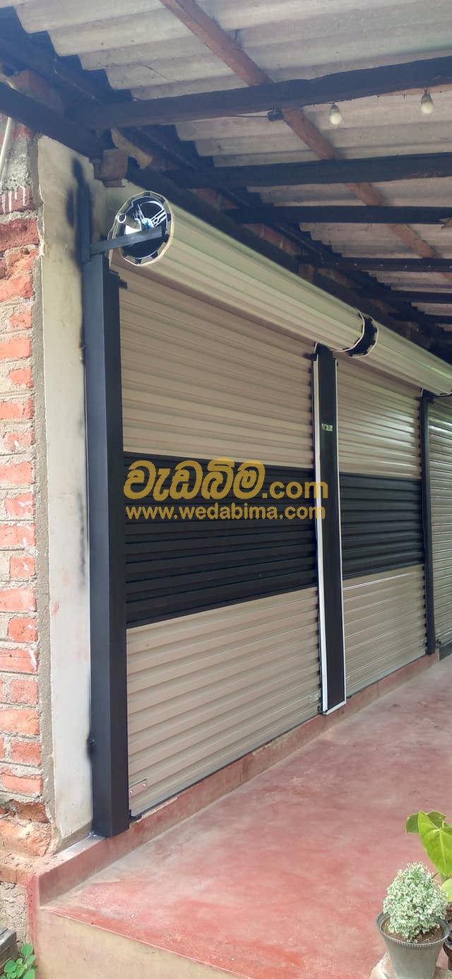 Roller Shutter Doors Installation Sri Lanka