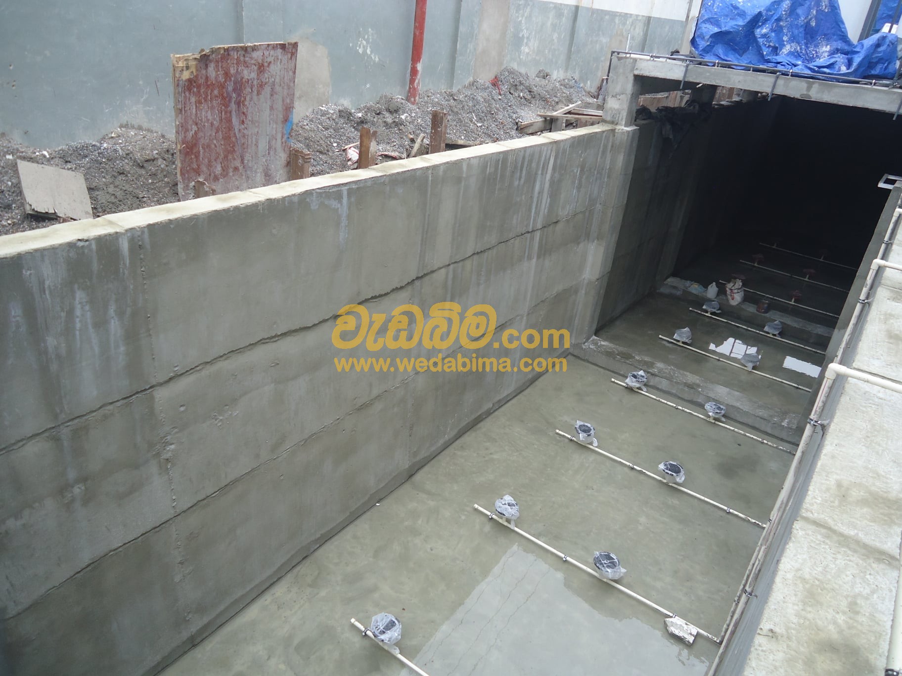 Waterproofing Treatment Tank