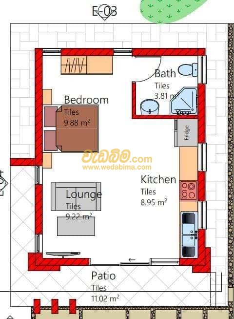 House Drawing Sri Lanka