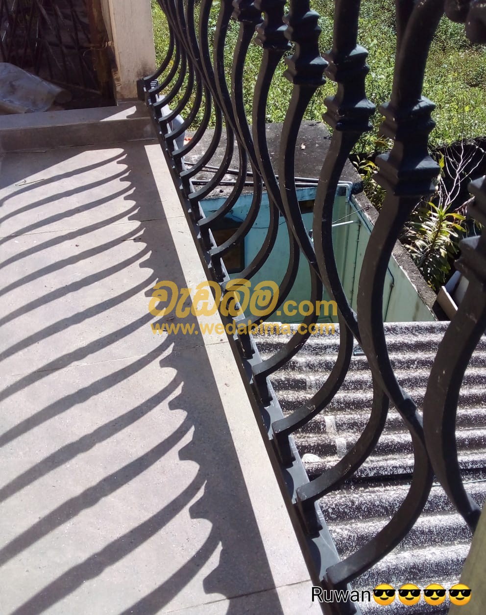 Steel Hand Railing Design In Colombo