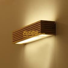 Wooden Wall Lamp