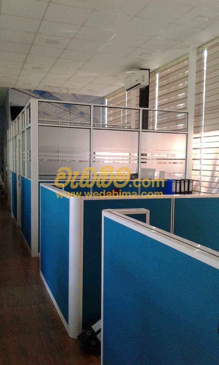 Aluminium Partition Work