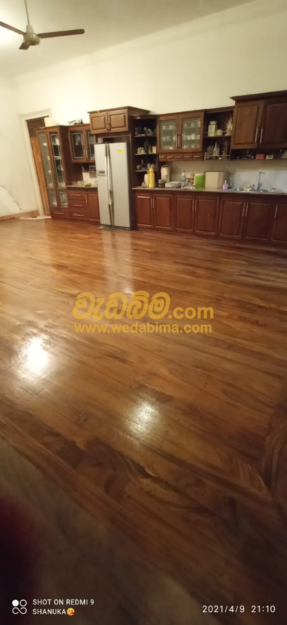 Timber Flooring Work - Gampaha