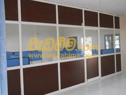 Aluminium Partition Wall - Gampaha