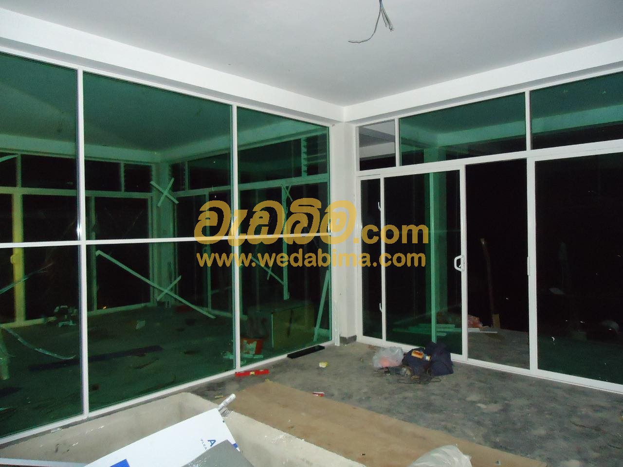 Aluminium Partition Work