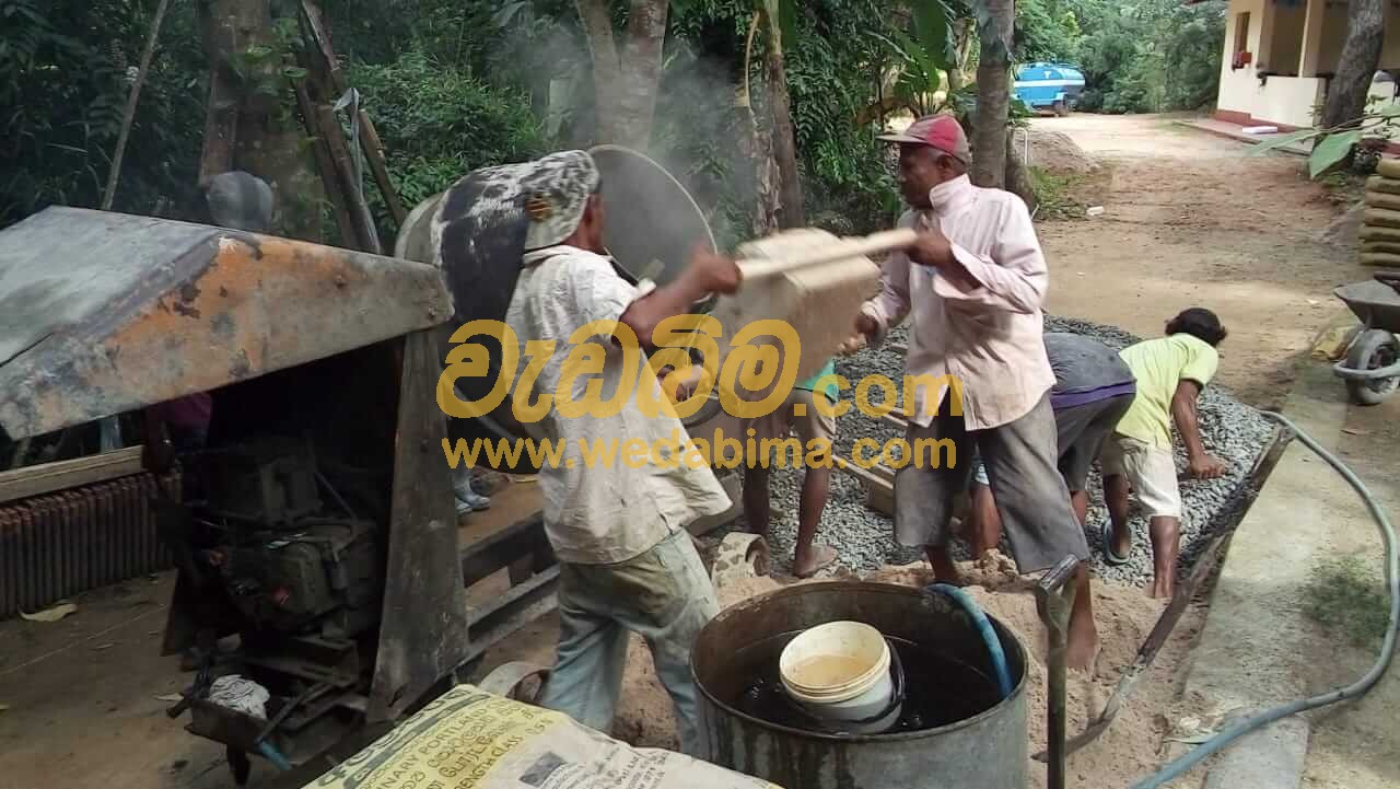 Road Constructions in Sri Lanka