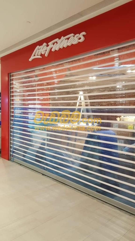 Polycarbonate Roller Doors Sri Lanka