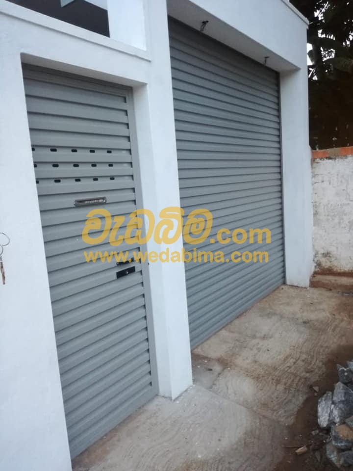 Roller Shutter Doors Installation Sri Lanka