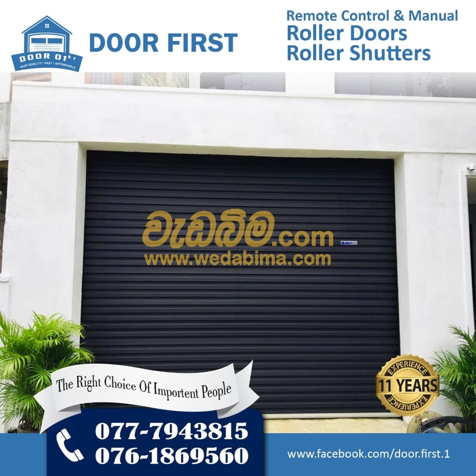 Roller Shutter Doors Installation