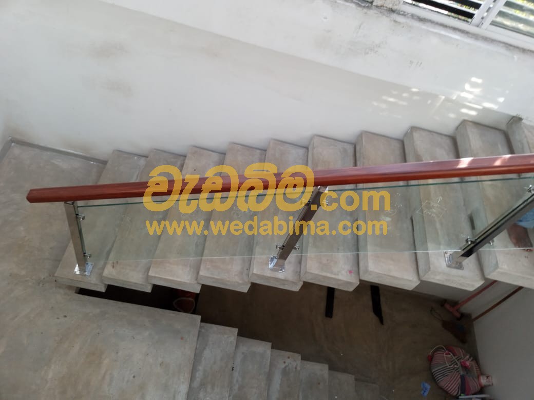 Tempered Glass Railing Sri Lanka