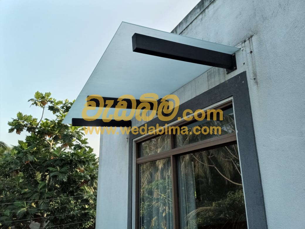 Glass Canopy Roof Sri Lanka