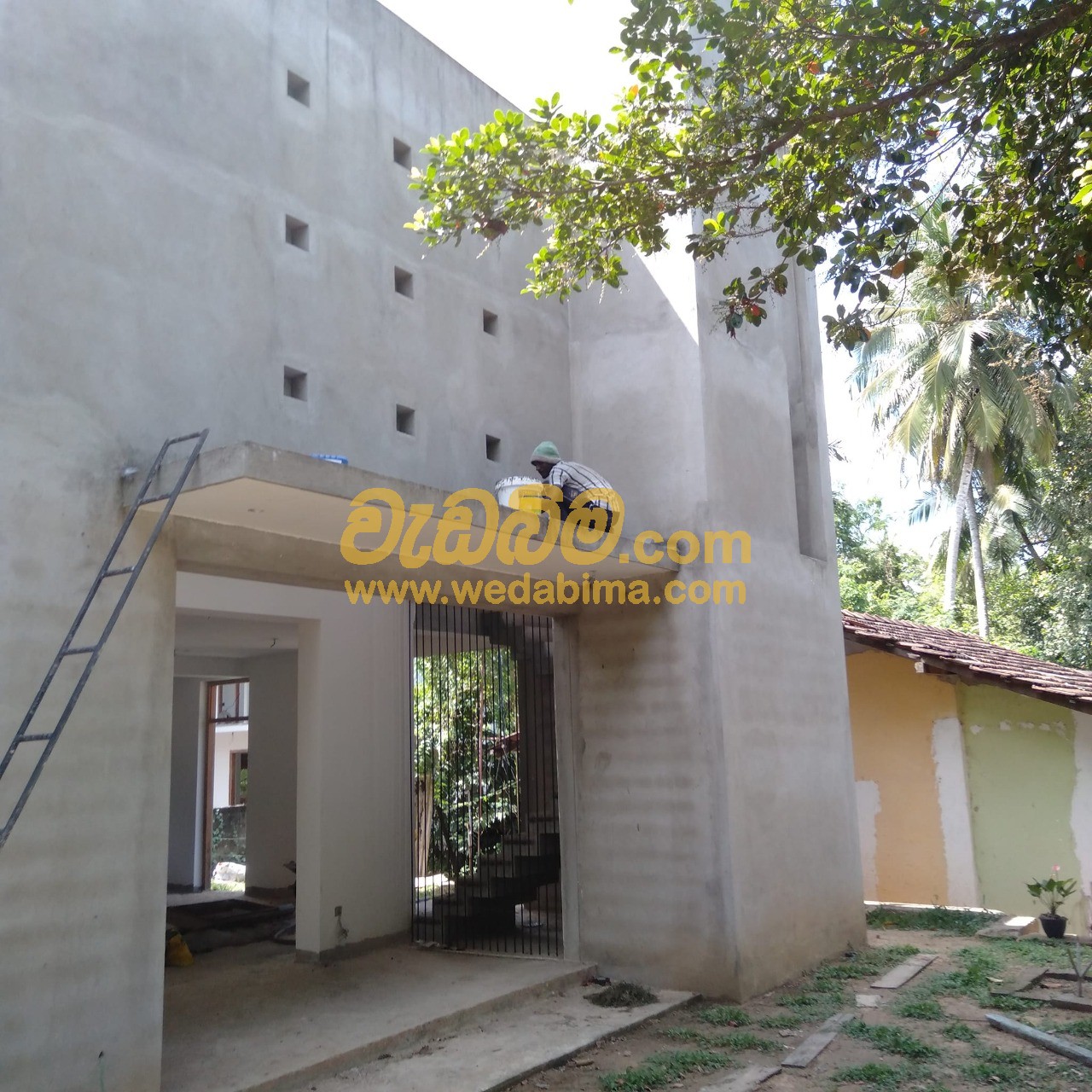 External Wall Waterproofing Work - Colombo