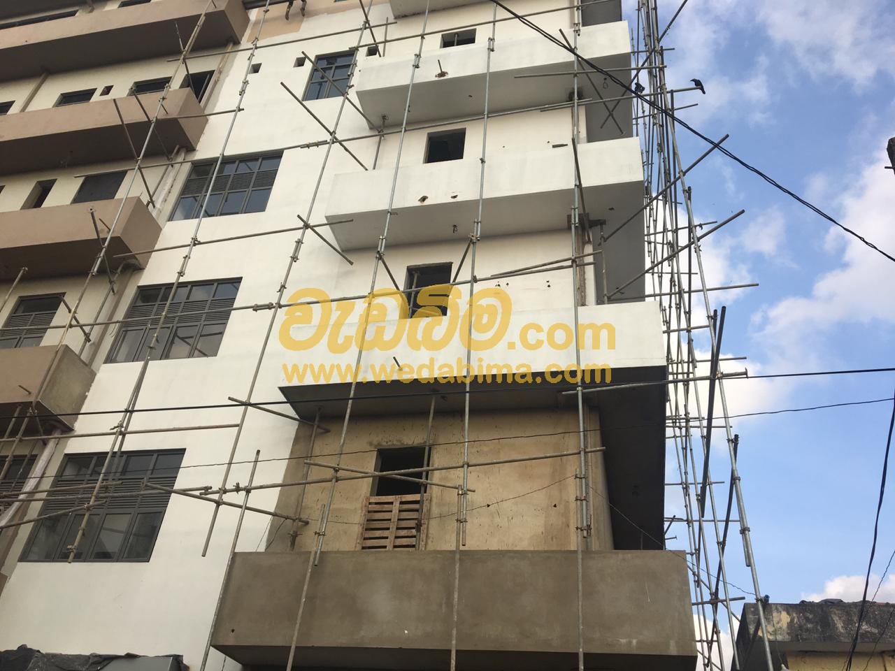 High Rise Building Painting Work Sri Lanka