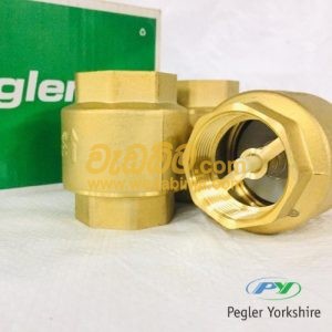 Cover image for Brass Spring Check Valve 1063 (Pegler)