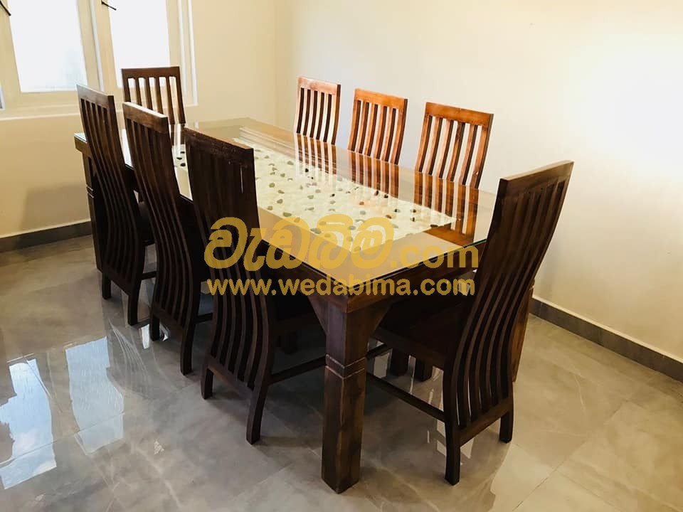 Timber Dining Tables Sri Lanka