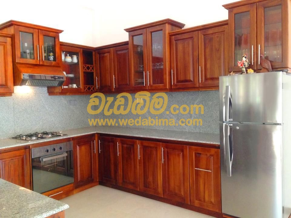 Cover image for Teak Pantry Cupboards in Sri Lanka