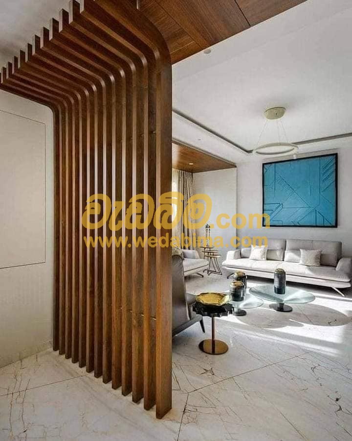 Wooden Partition Design Sri Lanka