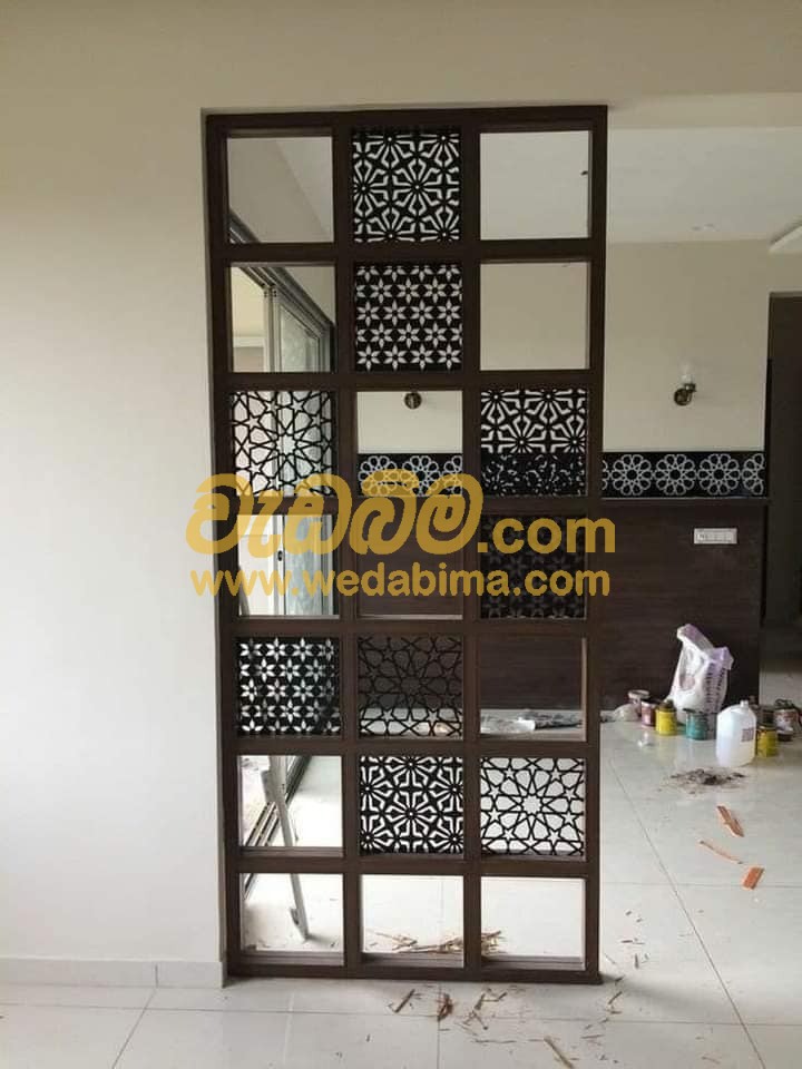 Timber Partition Design Sri Lanka