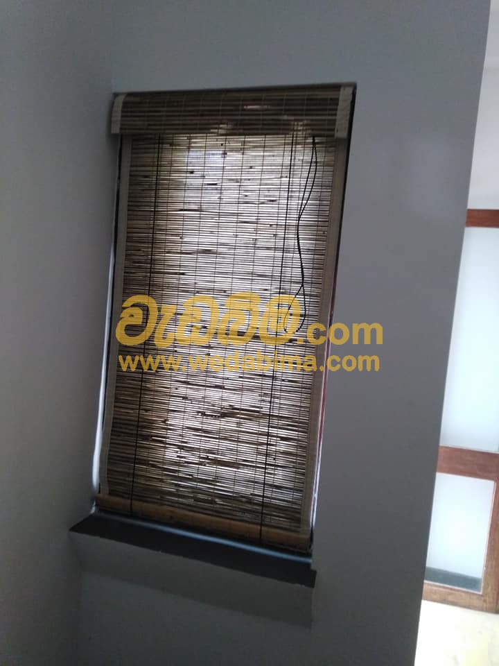 Bamboo Roller Blinds