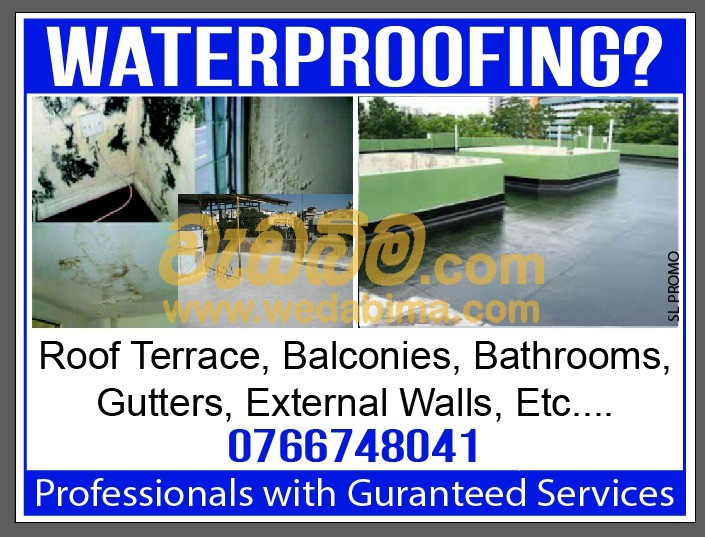 Cover image for Waterproofing Service - Colombo