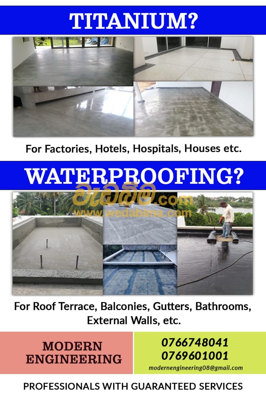 Cover image for Bathrooms Waterproofing Work