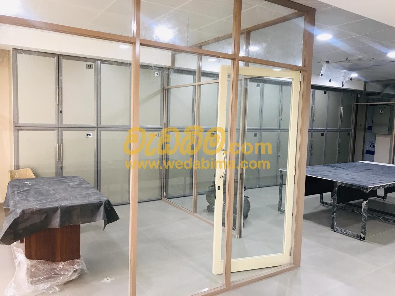 Aluminium Partition work